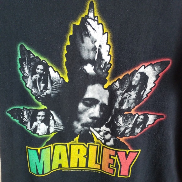 Delta Other - Bob Marley Pot Leaf Graphic Tee